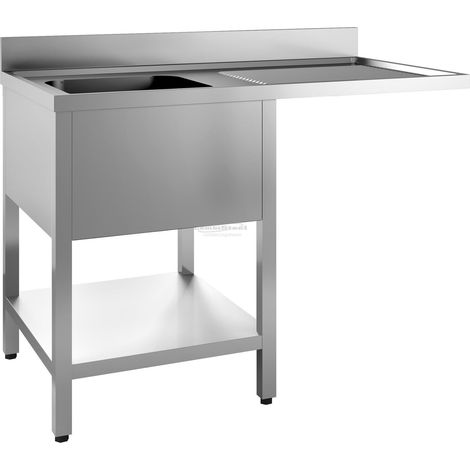 Plonge Inox - Emplacement Lave-Vaisselle - Combisteel