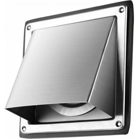 100mm Grille Aeration Vent Grille Ventilation Hood Stainless Steel (1/5)