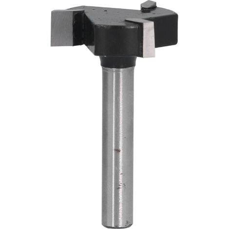 Fraîse à surfacer 6mm 3 dents pour aplanissement de planches, coupe CNC et travail du bois (1/5)