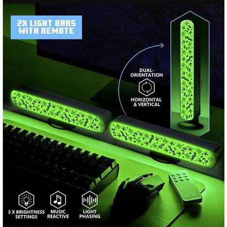 Paladone Minecraft Mehrfarbige LED-Leuchten USB
