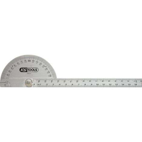 KS Tools - Reglet d'angle en inox, L.220 mm - 300.0700