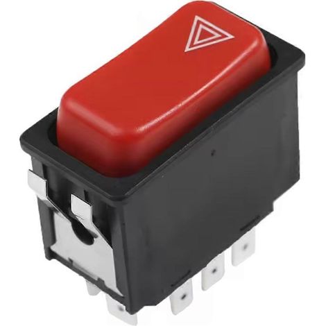 6115400066 Bouton de signalisation et d'avertissement pour feux de détresse de voiture Mercedes-Benz (1/5)