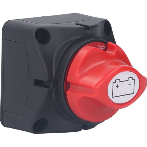 Batterietrennschalter, gekapselter Drehknopf-Netzschalter, elektrischer Abschalt-Isolatorschalter DC48–60V (1/5)
