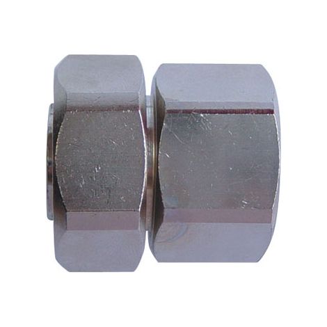 Adaptateur avec écrou à rotation libre, filetage femelle 3/4" x 1/2".