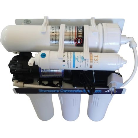 Système de Filtre à Eau Système de filtrage du système d'osmose Inverse RO de filtrage de Niveau 5 de 800 GPD, purificateur d'eau du système de Filtre d'aquarium 3013-800G (1/3)