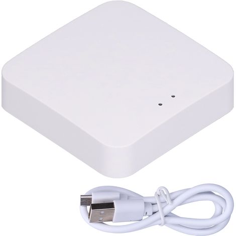 Passerelle intelligente sans fil Zigbee 3.0, contrôle vocal 5V pour appareils domestiques Tuya