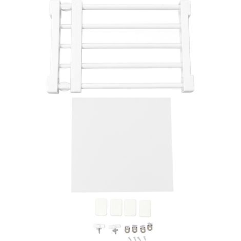 Étagère de tension de placard extensible sans clous, diviseur d'armoire, support de rangement pour armoire de 38 à 55 cm de longueur (1/5)