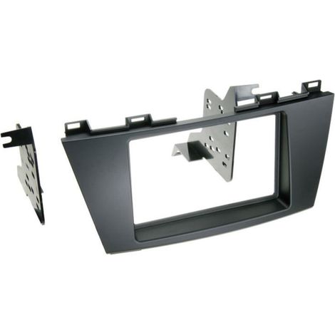 Kit Facade autoradio 2DIN compatible avec Mazda 5 ap10 Noir