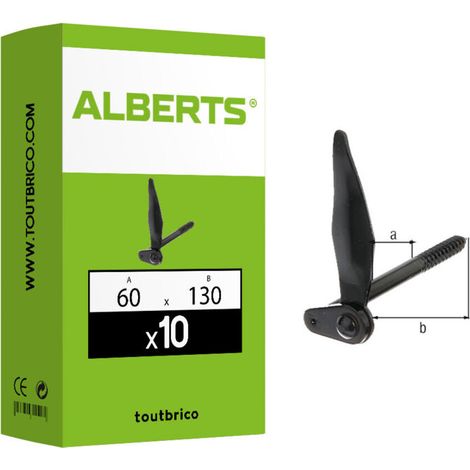 Arrêt Mars. Visser Noir L130mm