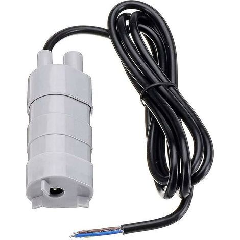 Pompe Submersible, DC 12V Pompe à Eau Haut Débit, Pompe Immergee, Pompe à Eau Douce, Pompe pour Bateau pour Ccamping-car, Bassin, Aquarium, Douche, Jardin, 600L/H (1/5)