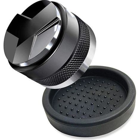 Distributeur et tasseur à café 51 mm, pour porte-filtre Dedica avec tapis de tasseur en silicone, réglable. (1/5)