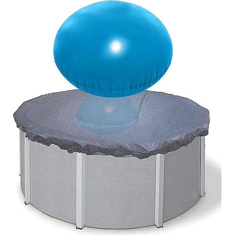 Coussin Piscine,Flotteur Hivernage Piscine,Coussin Gonflable pour Piscine,Produit Hivernage Piscine,Oreiller De Piscine d'hiver,Bouee Piscine (1 pcs) (1/2)