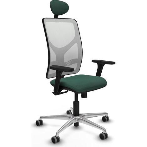 Chaise de bureau piqueras y crespo Motilla noir mousse 65 mm roues (1/2)