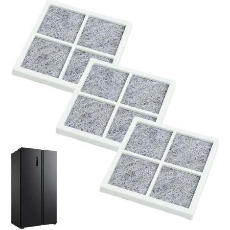 Filtre à air pour Réfrigérateur LG Pure n Fresh,3 Pcs filtres à air de rechange,LG Pure Fresh,pour Réfrigérateur/Réfrigérateur/Purificateur d'air LG LT120F,ADQ73214405,ADQ73214404,ADQ73214408 (1/4)