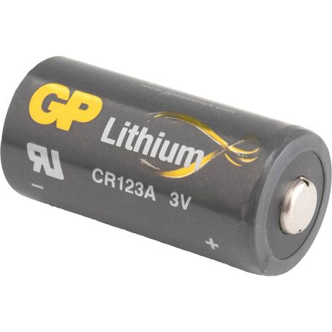 BATTERIE AL LITIO GP CR123A 3V 1 UNITÀ (1/3)