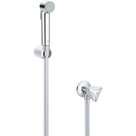 Grohe Tempesta - Válvula angular de pared, con ducha de mano, cromo 26357000