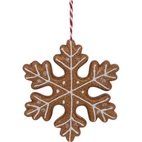 Oggetto in polistirolo per biscotti h.21cm marrone - Feeric lights & christmas