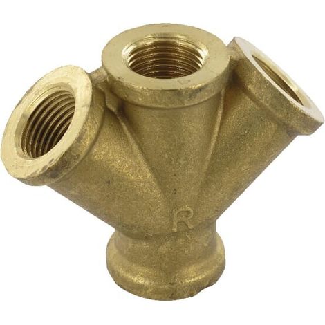 Y-Stück 1/2" 3-fach LÜDECKE DO21