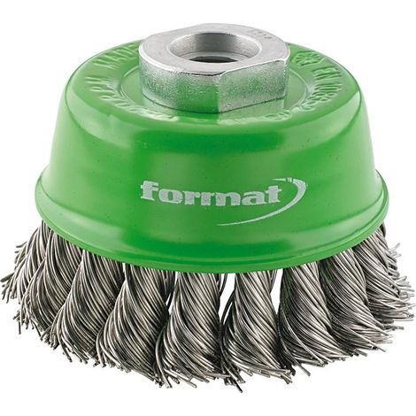 FORMAT Topfbürste Rostfrei M14 gezopft 65x0,50mm (1/3)