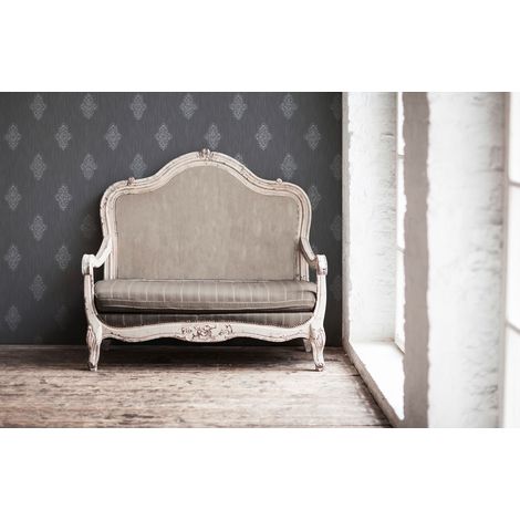 A.S. Creation Luxury Wallpaper 319464 Vliestapete Barock 0.53 m x 10.05 m Grau (1/5)