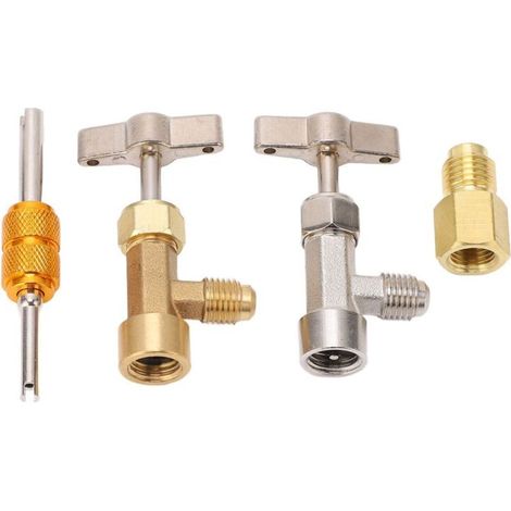 Bardusch-Kit de réparation de ligne CA avec adaptateur et outil d'extraction de noyau pour robinet à perforation unique auto-obturant R134A (1/5)