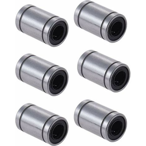 Boccola a cuscinetto a sfere lineare LM8UU da 8 mm per stampante 3D Reprap, macchina CNC Prusa Mendel I3
