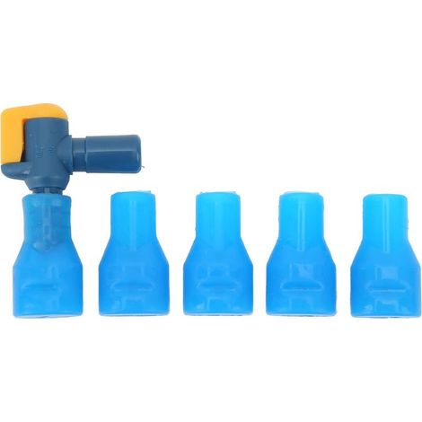 Embouts de rechange pour valve de dentition avec valve d'arrêt incurvée pour poche à eau et réservoir d'eau (1/5)