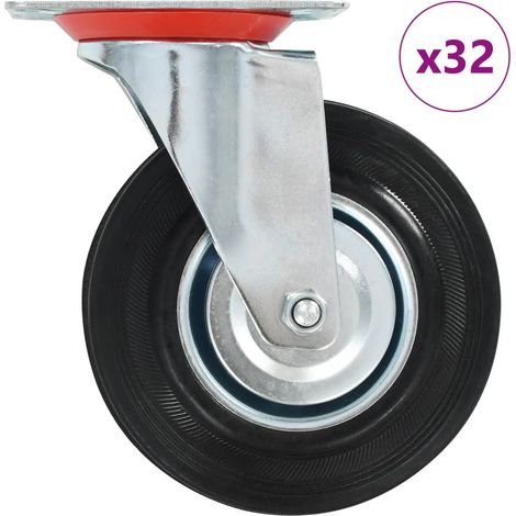 32 Stk. Lenkrollen 125 mm
