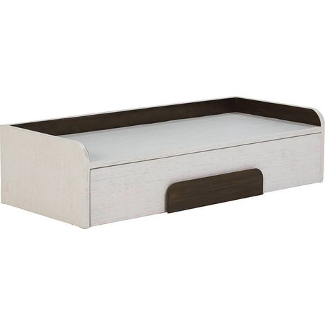 Console en bois blanc et doré chic - blanc et doré (1/4)