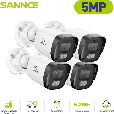 SANNCE 5MP Smart AI Motion Detection Security Network Camera with SD card slot (1/5)