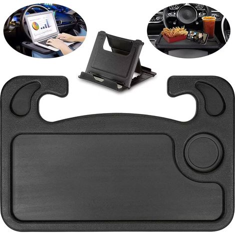 Plateau de bureau de volant de voiture, plateau d'ordinateur (1/4)