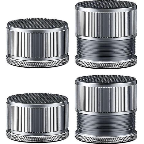 Lot de 4 rehausseurs de lit et de chaise réglables, robustes, pour meubles, canapés et tables, antidérapants. (1/5)