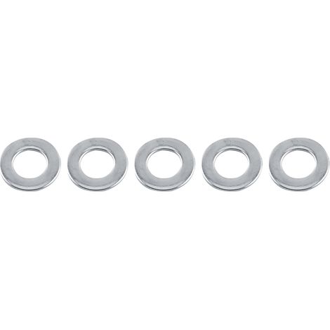 Packung mit 100 Unterlegscheiben aus Edelstahl 304, Schraubenreparaturset M3/M4/M5/M6/M8/M10 (M8)