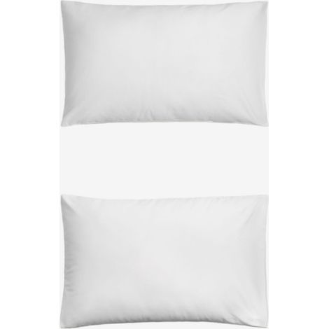 Set de 2 fundas de almohada en satén de 300 hilos Sampras SKLUM