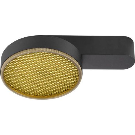 Plafonnier GRIP FLAT intérieur PHASE 2700/3000 K 15 W PHASE noir / noir - SLV - 1009100 (1/3)