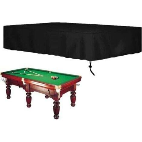 Housse De Table De Billard Pour Usage Intérieur Et Extérieur Housse De Table De Billard En Tissu Oxford 210D Imperméable Avec Matériau Indéchirable, Protection UV Anti-poussière, Durable Et Résistante (1/4)