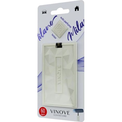 Vinove Milano Deodorante per auto moderno al profumo di legno