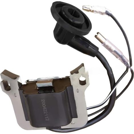 Bobine d'allumage pour débroussailleuse TD40 TD43 TD48 Moteur à 2 temps Générateur d'étincelles Résistant à la chaleur Composant de rechange Noir (1/5)