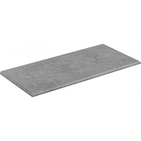 Plateau meuble sous vasque - 100,5 x 47 x 2,2 cm - Havana Concrete - Livraison gratuite (1/3)