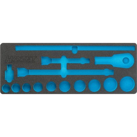 Garniture en mousse souple bimatière 163-396L ∙ L x l : 570 mm x 220 mm