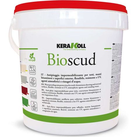 Kerakoll Guaina Bioscud Impermeabilizzante Liquida 1kg - Rosso