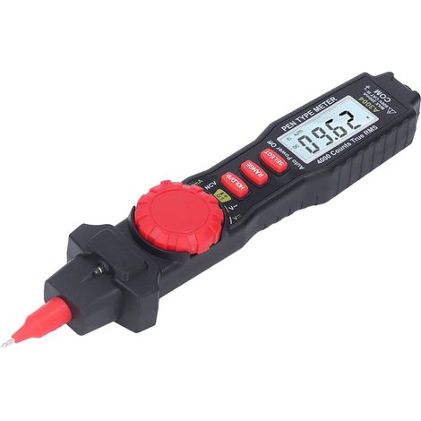 Digitales Multimeter mit LCD-Hintergrundbeleuchtung, Kabelidentifizierung, automatischer Abschaltung, Spannungs-, Strom- und Kondensatortester (1/5)