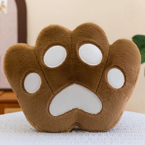 Kissen in Katzenpfotenform – Niedliches Sitzkissen, passend für Bürostühle und Sofas.