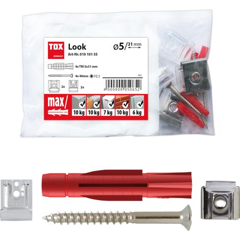 SPI LOOK Befestigungstasche für Spiegel, 4 Stück, Modell Tox-01010155. (1/5)