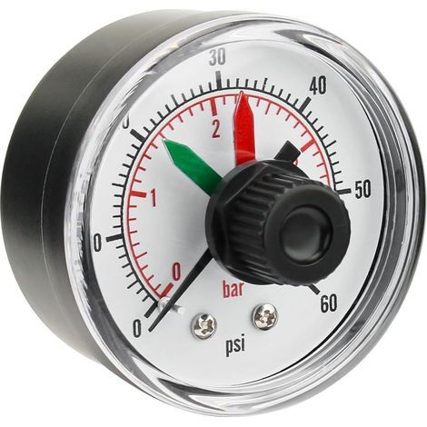Hayward ECX2712B1 Axialdruckmessgerät mit Scheibe, Sandpumpe und Spa (1/4)