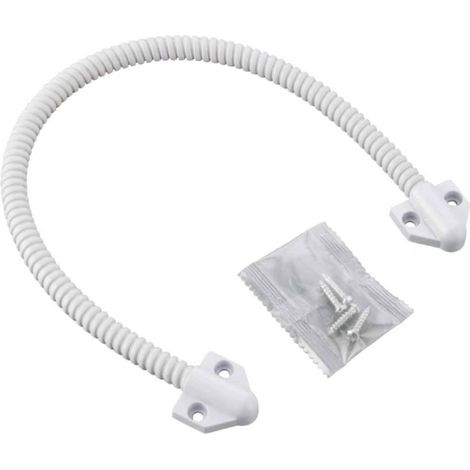 Pasacables Flexible para puerta Blanco 6 mm
