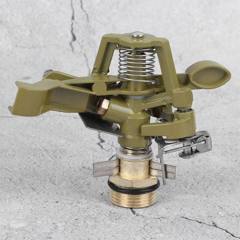 Buse arrosage rotative 360° filetage mâle G3/4", pour irrigation jardin pelouse, grande couverture (1/5)