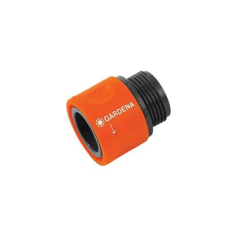 RACCORDO PER RUBINETTI CON INNESTO RAPIDO- - filetto F 3/4 in blister (2917-20) - 6 blister GARDENA