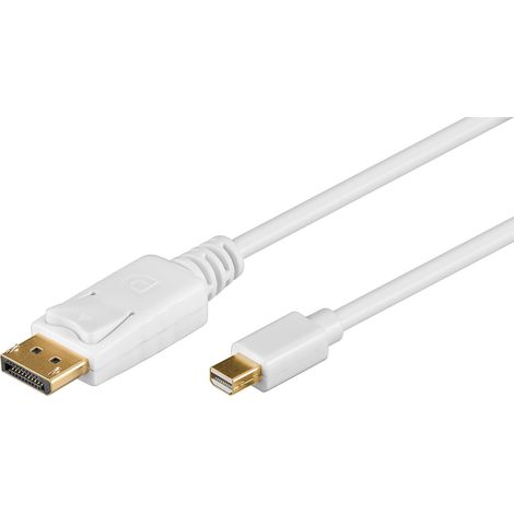 Goobay 1m DisplayPort Cable Mini DisplayPort Blanco