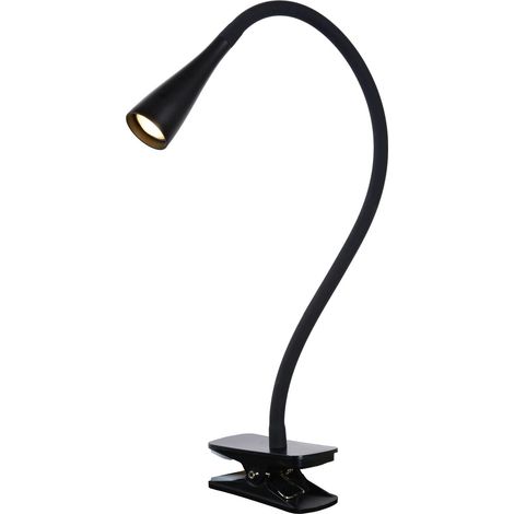 Lucide ZOZY - Klemmleuchte - LED 3 StepDim - 1x4W 3000K - Schwarz